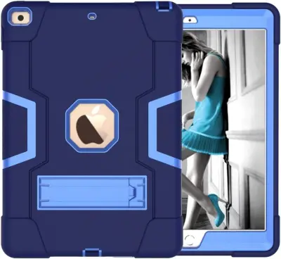 Ohišje za iPad 6/5 9,7" Armoured s stojalom Blue