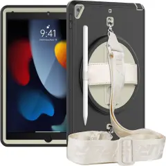 Ohišje za iPad Pro 10,5"/Air 10,5" s stojalom in naramnico sive barve