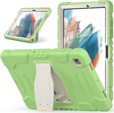 Ohišje za Samsung Galaxy Tab A8 10,5" Armoured s stojalom Green