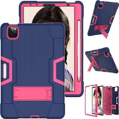 Ohišje za iPad Pro 12,9" s stojalom za pisalo Navy Pink
