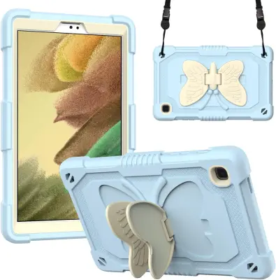 Ohišje za Samsung Galaxy Tab A7 Lite 2021 s stojalom Butterfly Stand Blue