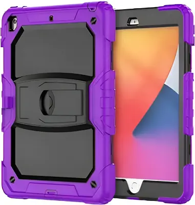 Ohišje s stojalom za iPad 2019/2020/2021 10,2 palca vijolično