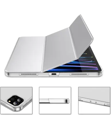 Ohišje za iPad Pro 11 palcev (2022/2021/2020/2018) Trajno svetlo sivo