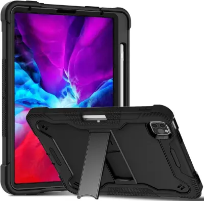 Ohišje za iPad Air 5/Air 4/Pro 10,9" z naramnico Črno