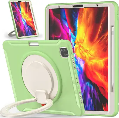 Ohišje z držalom za iPad Air 4/5 10,9 palca Pro 11 2018/20/21 Green