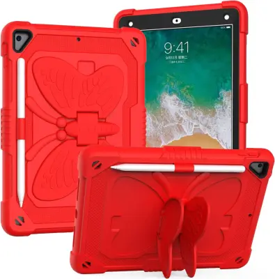 Ohišje za iPad Air 2 in iPad Pro 9,7 palca z naramnico Rdeče