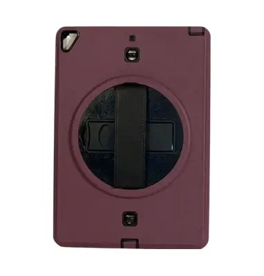 Oklepno ohišje z vrtljivim stojalom za iPad 10,2 palca 2021/20 bordo