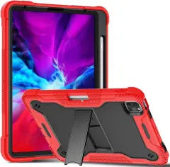 Ohišje za iPad Pro 11/Air 5/4 s stojalom in naramnico Rdeče