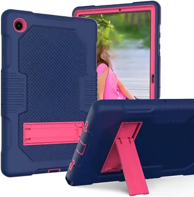 Ohišje s stojalom za Samsung Galaxy Tab A8 10,5 palca 2021 Navy Blue