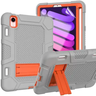Ohišje za iPad Mini 6 8,3" s stojalom in držalom za pisalo Grey