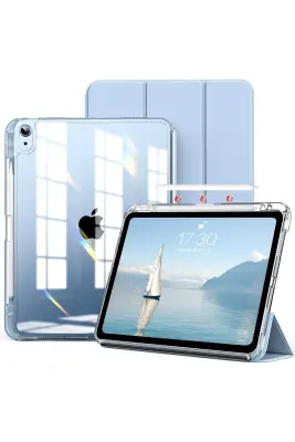 Ohišje za tablični računalnik iPad 12,9 palca (2018/2020/2021), magnetno modro