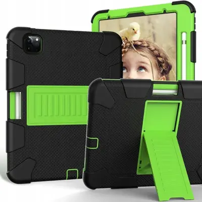 Ohišje za iPad Air 4 2020 in Pro 11 s stojalom Armoured Green