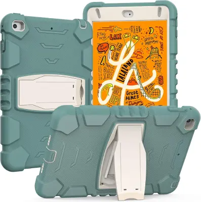 Ohišje za iPad 9,7" 2018/2017 Armoured s stojalom Green