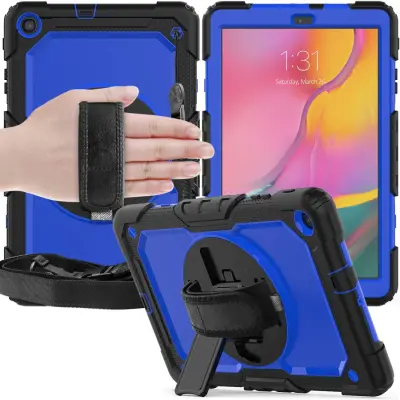 Ohišje za Samsung Galaxy Tab A 8,0'' z naramnico Modro