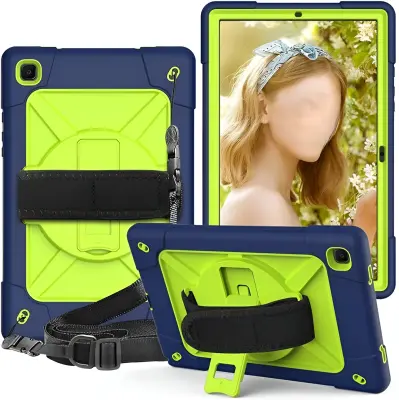Ohišje s stojalom za Samsung Galaxy Tab A7 10,4 palca 2020 Navy Blue