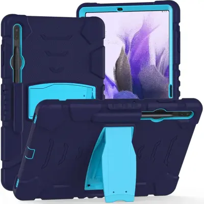 Ohišje za Samsung Galaxy Tab S7 Plus 12,4" z držalom za pisalo mornariško modro