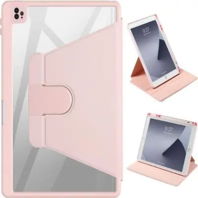 Ohišje za iPad Air4 11" Pink Vrtljivo ohišje z držalom za pisalo