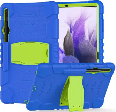 Ohišje za Samsung Galaxy Tab S7 FE Stojalo s pisalom Modro