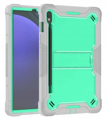 Ohišje za Samsung Galaxy Tab S8/S7 Stojalo in trak za ramo Mint