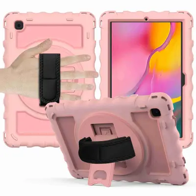 Ohišje za Samsung Galaxy Tab A7 10,4" z naramnico Roza