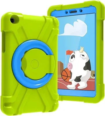 Oklepno ohišje z držalom za Samsung Galaxy Tab A 8.0 2019 Green