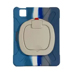 Oklepno ohišje z vrtljivim stojalom za iPad Air 4/5 10,9 palca, modro