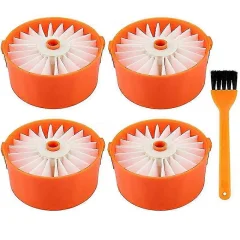4 paketi filtrirnih elementov za brezžični sesalnik Black + Decker Bsv2020g