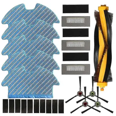 Komplet filtrov z glavno stransko krtačo sesalnika, združljiv z deli sesalnika Deebot Ozmo 900 Dn5g, dodatki za čiščenje doma