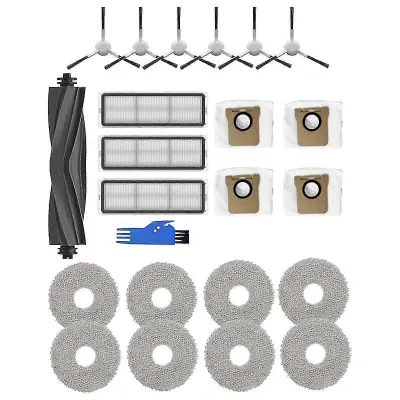 Za L10S Ultra, L10 Ultra robotski sesalnik Glavna stranska krtača HEPA filtri Vrečke za prah Mop Pads Nadomestni deli