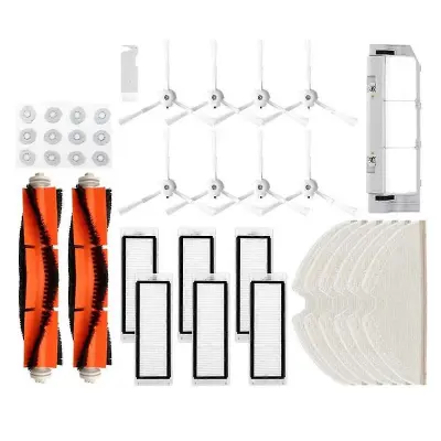 Za P5 T6 T7pro robotski sesalnik glavna stranska krtača pokrov rezervoarja za vodo filter mop deli krpe