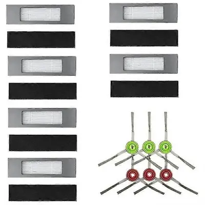 Stranska krtača s HEPA filtrom Združljivo z Ecovacs Deebot Ozmo 950 920 T8 T9 N8 Deli robotskega sesalnika Dodatek za sesalnik
