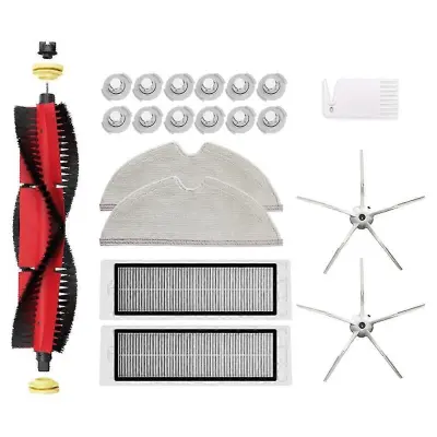Krtače in krpe s Hepa filtri za S5 Max S50 S502 S55 S6 S6 Pure E4 sesalnike za 1s Sdjqr01rr robotske sesalnike