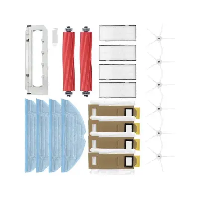 Komplet dodatkov za robotski sesalnik za S7 S7 Plus T7s T7s Plus z glavno stransko krtačo, vrečko za prah, HEPA filter