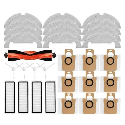 Dodatki za robotski sesalnik X10 Deli za robotski sesalnik Glavna stranska krtača HEPA Filter Mop Vrečka za prah