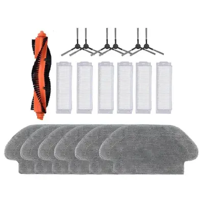 Za robotski sesalnik S10 S12 T12 B106GL/ Mop 2S XMSTJQR2S / 3C B106CN Deli Dodatki Glavna Stranska Krtača Mop Filter