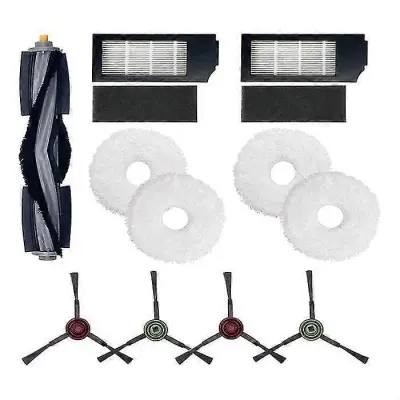 Glavna krtača, stranske krtače Hepa filtri, združljivi dodatki za sesalnike za Ecovacs Dodatek za sesalnike Deebot X1turbo-x1omni