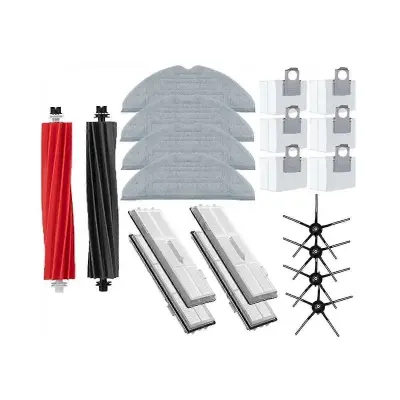 Deli sesalnika za S8, S8 Pro, Ultra in S8+, glavna stranska krtača, krpe za brisanje, HEPA filtri, vrečke za prah, dodatki