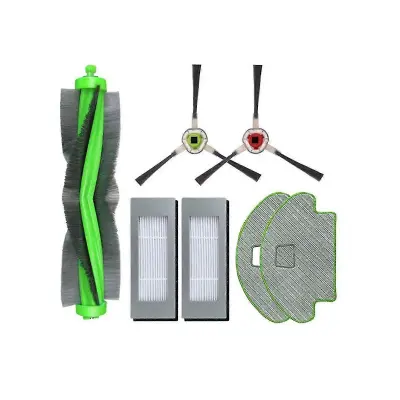 Glavna krtača, HEPA filter, stranska krtača in krpe za brisanje za robotski sesalnik Combo 113 R113840