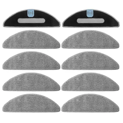 10 kosov mop blazinic za kombinirani robotski sesalnik I5, I5+, J5, J5+, čistilna krpa iz mikrovlaken za večkratno uporabo in pranje