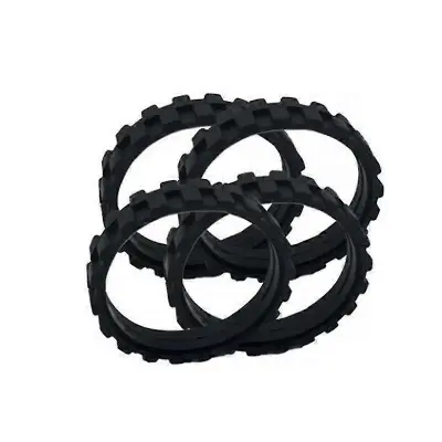 4Pcs Pnevmatike za kolesa robotskega sesalnika serije 500 600 700 800 I7 S9 nadomestni deli koles