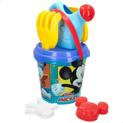 Mickey Disney Transparent Vedro za plažo Set z zalivalko