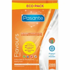PASANTE - VREČKA OKUSOV EKO PAKET KONDOMI 288 ENOT