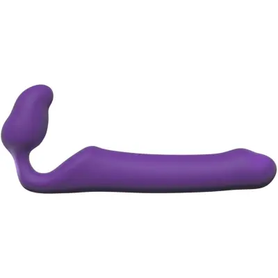 ADRIEN LASTIC - QUEENS FLEXIBLE STRP-ON VIOLET VEL. L