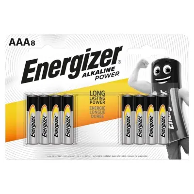 ALKALNA BATERIJA ENERGIZER AAA POWER LR03 8 EN