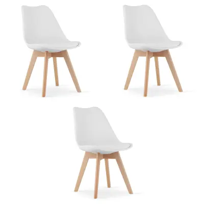 MARK Chair White x 3