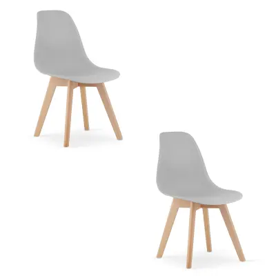 Stol KITO - siv x 2
