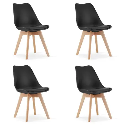 MARK Stol Črna x 4
