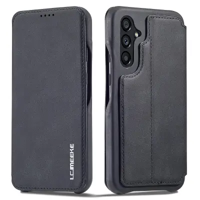 LC.IMEEKE Za Samsung Galaxy A54 5G stojalo, usnjena torbica za telefon, reža za kartice, pokrov za pametni telefon