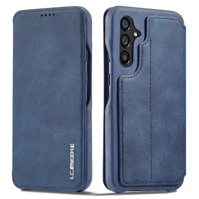LC.IMEEKE Za Samsung Galaxy A54 5G stojalo, usnjena torbica za telefon, reža za kartice, pokrov za pametni telefon