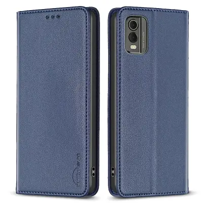 BINFEN COLOR BF18 za Nokio C32 PU usnje, nosilec za kartice, stojalo, pokrov, magnetna torbica za telefon